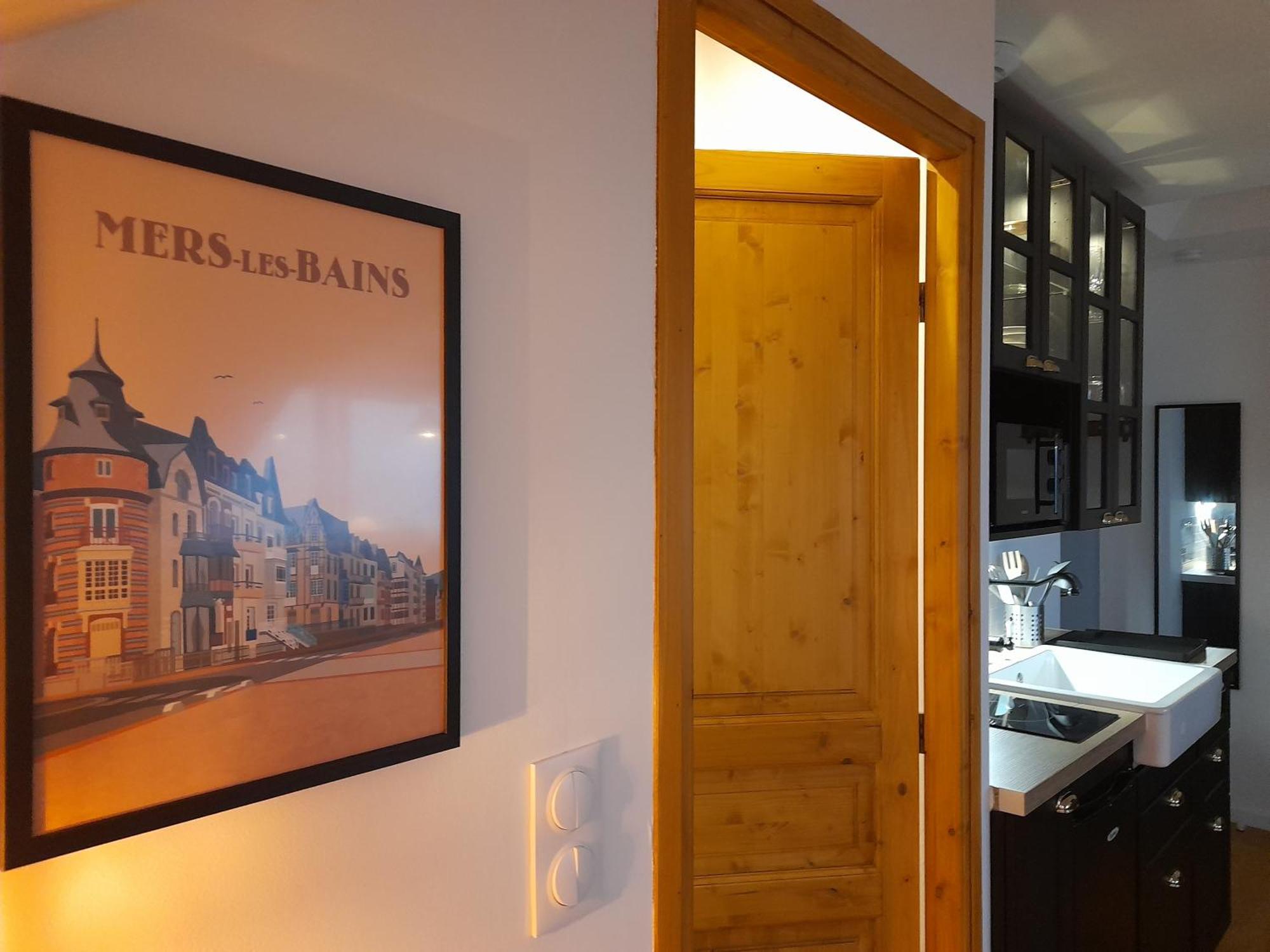 "Le Juguili" 46M2 En Front De Mer - 4 Personnes - Animaux Ok - Entierement Renove - Haut De Gamme - Wifi Mers-les-Bains Bagian luar foto